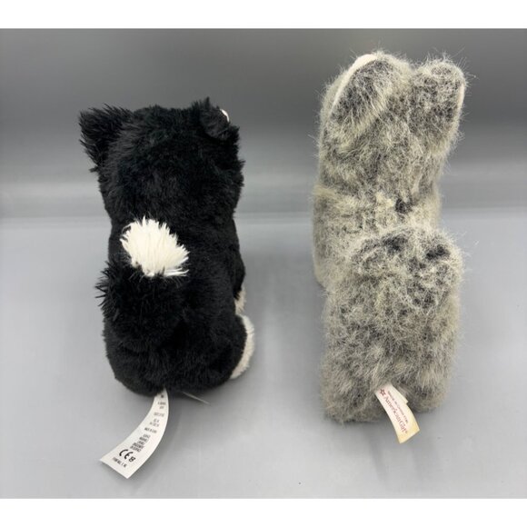 American Girl Plush Pepper Husky Dog & Tuxedo Black Cat Set - Picture 3 of 6
